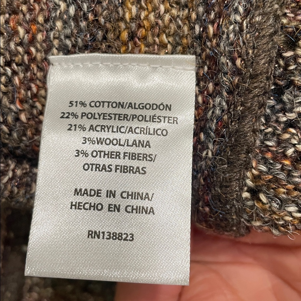 Shyanne Brown Fringe Knit Vest - Picture 8 of 8